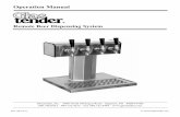 Remote Beer Dispensing System - Glastender Inc. beer dispensing opman.pdf · Remote Beer Dispensing