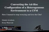 Converting the AdHoc Configuration of a Heterogeneous ... · Configuration of a Heterogeneous Environment to a CFM ... /etc/syslog.conf, ... - these are Solaris
