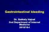 Gastrointestinal bleeding - Semmelweis Egyetem | Kutatósemmelweis.hu/belgyogyaszat2/files/2015/12/2015_I_felev_blokk_V... · Upper GI bleeding- UGIB Crampy abdominal pain, hyperact.
