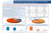 Kentucky County Agriculture & Food Profiles · Boone County - Agriculture Overview Farm Economics: Land, Income & Value of Sales ... snapshot of crop sales in a given year. Secondly,