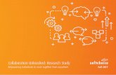 Collaboration Unleashed: Research Study - Softchoice · It benefits the business when ... use technology to collaborate in real time with people in different locations ... collaborating