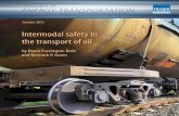 Intermodal safety in the transport of oil - Fraser Institute · Intermodal safety in . the transport of oil. ... and rail in the US is publicly available from the ... pipeline network-4.2