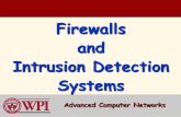 Firewalls and Intrusion Detection Systems - WPIweb.cs.wpi.edu/~rek/Nets2/C10/Firewalls_10.pdf · Intrusion Detection Systems ... 8.1 What is network security? ... Stateless Packet