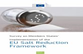 Survey on Members States’ Implementation of the EU Salt ... · Survey on Members States’ Implementation of the ... and Consumers. Survey on Members States’ Implementation of
