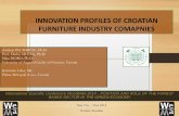 INNOVATION PROFILES OF CROATIAN FURNITURE INDUSTRY COMAPNIES · INNOVATION PROFILES OF CROATIAN FURNITURE INDUSTRY COMAPNIES . May 21st ... Data Collection: ... The percentage of