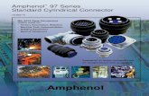 Amphenol 97 Series Standard Cylindrical Connector · Amphenol Aerospace operates Quality Systems that are Certified to ISO-9001 and AS-9100 by third party ... 18-13 4 1/16 1.57 A