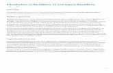 Introduction to BlackBerry 10 and Legacy BlackBerry · Introduction to BlackBerry 10 and Legacy BlackBerry ... Task for on-premise AirWatch ... 10 either in an on-premise environment