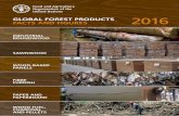 GLOBAL FOREST PRODUCTS FACTS AND FIGURES 2016 · global forest products facts and figures 2016 paper and paperboard fibre furnish wood-based panels sawnwood industrial roundwood wood