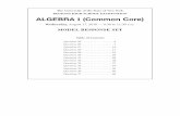 Algebra 1 Common Core Regents Exam - August 2016 - OSA · The University of the State of New York REGENTS HIGH SCHOOL EXAMINATION ALGEBRA I (Common Core) Wednesday, August 17, 2016