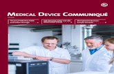 EDICAL DEVICE COMMUNIQUÉ - UL Compliance to … · Sample Checklist. . . . . . . . . . 6 FDA Warning Letter and 483 ... including our course on FDA’s QSIT process related to CAPAs,