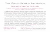 The Cairo Review Interview All-American Sheikh · 16 CAIRO REVIEW 19/2015 As he tells it, Sheikh Hamza Yusuf, born Mark Hanson in Walla Walla, Washington, hails from a family of seekers.