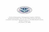 Federal Emergency Management Agency (FEMA) … · television, radio, digital cable television, Digital Audio Broadcast (DAB), telephone, cell phone, ... (SoS ). CAP is the ... for