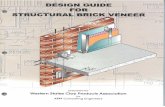 DESIGN GUIDE - Interstate Brick · The Design Guide for Structural Brick Veneer was sponsored by Western States Clay ... with reinforced brick masonry design and construction.