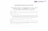 Temporary employment and strategic staffing in the ... · Loughborough University Institutional Repository Temporary employment and strategic staffing in the manufacturing sector
