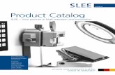 og l a t a C t c odu r P - Slee: Startseite€¦ · og l a t a C t c odu r P SLEE – Your partner in high precision and innovation Tissue Processors Embedding Centers Microtomes