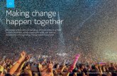 10 Making change happen together - Nokia Corporation · variety of issues. Nokia also contributed to ERT’s ... resource eiciency, ... 10 Making change happen together.