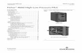 Fisher 4660 High-Low Pressure Pilot - Emerson ·  Fisher™ 4660 High‐Low Pressure Pilot Contents Introduction ..... 2 Scope of Manual ..... 2