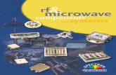 RF & Microwave Components & Systems Catalog€¦ · There is a new leader and source for your RF & microwave systems and components … Spectrum Microwave. Combining the people, products