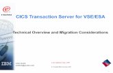 Technical Overview and Migration Considerations - ibm.com · CICS/VSE V2.3 Report Controller CICS Transaction Gateway V3.1, CICS Universal Clients V3.1 CICS/DDM, REXX for CICS ...