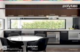 Create your look - Polytec · MELAMINE doors & panels Create your look MELAMINE doors & panels  p 1300 300 547 polytec offer an express sample service. Visit …