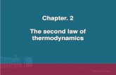 Chapter. 2 The second law of thermodynamics - Soganghome.sogang.ac.kr/sites/thermal/menu4/Lists/b11/Attachments/2/chap... · Chap 2. The second law of thermodynamics Thermal Engineering