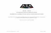 2018 - 2019athletics.org.za/wp-content/uploads/2017/11/2018-ASA-Rules... · ASA Rules & Regulations – 2018 Page 1 of 198 2018 - 2019 ATHLETICS SOUTH AFRICA (ASA) DOMESTIC COMPETITION