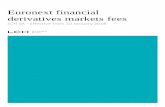 Euronext financial derivatives markets fees - lch.com · Dividend index futures* Tender/Assignment € 0.30 € 0.05 Euronext SEBI NR options* and futures* Exercise/ Tender/Assignment