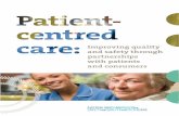 Patient Centred Care: Improving ... - BMJ Quality & Safety · page ii patient-centred care: improving quality and safety through partnerships with patients and consumers # +/; # +
