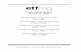Semi-Annual Report March 31, 2017 - ETFMG Funds · Semi-Annual Report March 31, 2017 ... advancement in business and life, ... The worst performing stocks during the period were Syntel