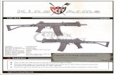 ARMS/King Arms Galil MAR... · Read this manual before operating the AEG This sport gun is developed for recreational use and it is capable to shoot BB bullets as a projectile so