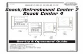 Models 167, 177, 168, 457, 458, 764, 765, 784, 787 Snack ... Snack machine.pdf · Snack / Refreshment Center Setup and Operator's Guide 1670097 Page i December 2005 Table of Contents