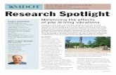 Bureau of Field Services Michigan Department of ... · Research Spotlight Minimizing the effects Project Information of pile driving vibrations REPORT NAME: Effect of Pile-Driving