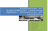 Evaluation of Experimental Learning Spaces€¦  · Web viewEvaluation of Experimental Learning Spaces, ... This includes the near ... Before you were taught in the corridor bit