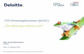 Deloitte/Business Circle – CFO Stimmungsbarometer 2009 Q4... · ©2003 Firm Name/Legal Entity CFO-Stimmungsbarometer „Die Stimmung verbessert sich“ Mag. Gerhard Marterbauer