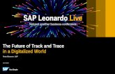 the Future Of Track And Trace In A Digitalized World€¦ · The Future of Track and Trace in a Digitalized ... The Future of Track and Trace in a Digitalized World ... Provisioning
