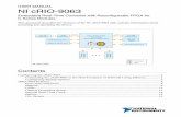 NI cRIO-9063 User Manual - National Instruments · Table 1. cRIO-9063 Startup Options (Continued) Startup Option Description Disable FPGA Startup App Rebooting the cRIO-9063 with