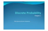 Chapter 7 - SNU · Chapter Summary Introduction to Discrete Probability Probability Theory Bayes’ Theorem Expected Value and Variance