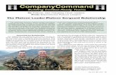 The Platoon Leader-Platoon Sergeant Relationship€¦ · The Platoon Leader-Platoon Sergeant Relationship To: Platoon- and Company-Level Leaders ... ond mistake I made was trying