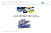 iC-MU Magnetic Encoder Calibration and Programming · iC-MU Application Note AN3 Magnetic Encoder Calibration and Programming Rev B2, Page 10/28 Copyright © 2014, 2017, iC-Haus GmbH