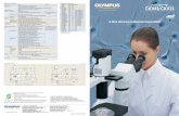 CKX41/CKX31 specifications UIS2 objectives *1 … brochure.pdf · microscope stage, so that cell checking can be done immediately. "Quick observation, quick return"— that’s the