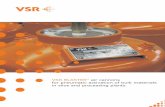 VSR BLASTER air cannons for pneumatic activation of bulk ... · High temperature application: riser duct with changeable nozzle system Design advantages:! ... An impact area at the