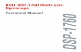 Technical Manual DSP-1760 - Polaris Electronics A/S€¦ · — ±8.0 mrad (X-Y) ±0.4 mrad (X-Y) DSP-1760 Technical Manual 3 Product Specifications Attribute Value ... DSP-1760 Technical