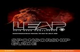 Sponsorship Guide - workfront.com · Healthcare & Medical Education & Government ... Manufacturing elecommunications Consumer Goods & Services Other Leap Attendees by Industry Email