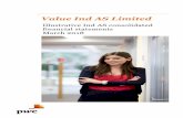 Value Ind AS Limited - pwc.in · PwC 2 Introduction This publication presents illustrative consolidated financial statements of a fictitious listed company, Value Ind ...