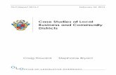 Case Studies of Local Business and Community Districts€¦ · Overview of Local Business and Community Districts ... and Brenda Dos Santos, ... Case Studies of Local Business and