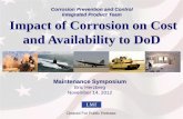 Corrosion Prevention and Control Integrated Product Team ...sae.org/events/dod/presentations/2012/impact_of_corrosion_on_cost... · (GAO-07-618, April 2007) ... MDS Corrosion NAH