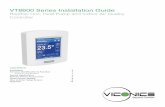 VT8600 Install Guide - Viconics · Installation Guide VT8600 Series 3 Viconics Technologies Inc. 9245 Langelier Blvd. St.-Leonard uebec ...