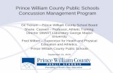 Prince William County Public Schools Concussion Management ...vcoy.virginia.gov/PWCPS COY PPT 9.22.15 FINAL 9.18.15.pdf · Prince William County Public Schools Concussion Management