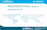 IEEE Communications Society Publications Contents Digest ...€¦ · IEEE Communications Society periodicals tables of content: January 2016 Direct links to magazine and journal abstracts