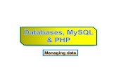 Databases - MySQL - Massey Universitynhreyes/MASSEY/159339/Lectures/Lecture 15 - M… · Clients connect to database ... resourceId = mysql_connect(server, username, password); •The